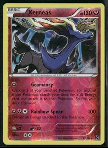 Xerneas 81/114 Reverse Holo - Pokemon TCG Steam Siege 2016