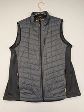DeWalt Insulated Gilet Bodywarmer Mens Large Grey Workwear Outdoor