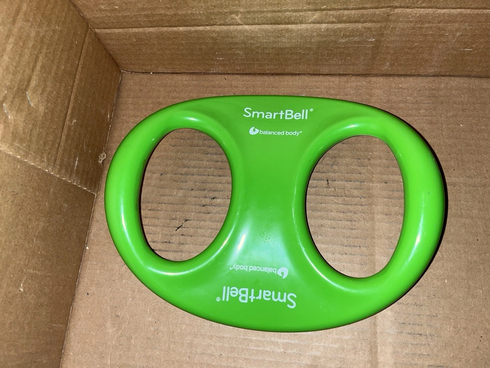 SmartBell Ergonomic -Handed Pilates Exercise Weight, Pilates Dumbbell Green