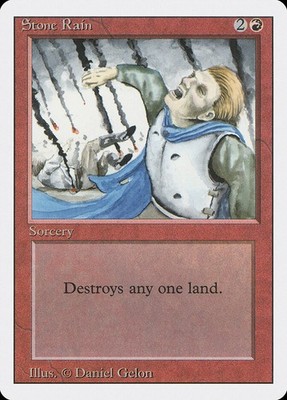 Stone Rain | #180 | 3ED | MTG | Regular | MP