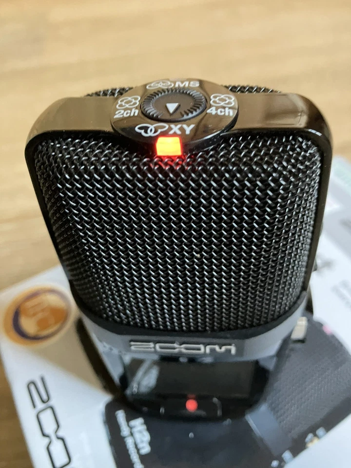 robustes kompaktes Aufnahmegerät Zoom H2n Digital Audio Musik Vorlesungen usw. - Bild 2 von 4