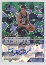 2020-21 Panini Mosaic Rookie Scripts Green Ice Prizm Sean McDermott Auto 0c4o