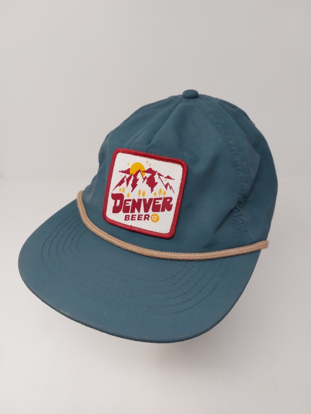 Denver Beer Patch Logo Snapback Hat Adjustable Br… - image 1