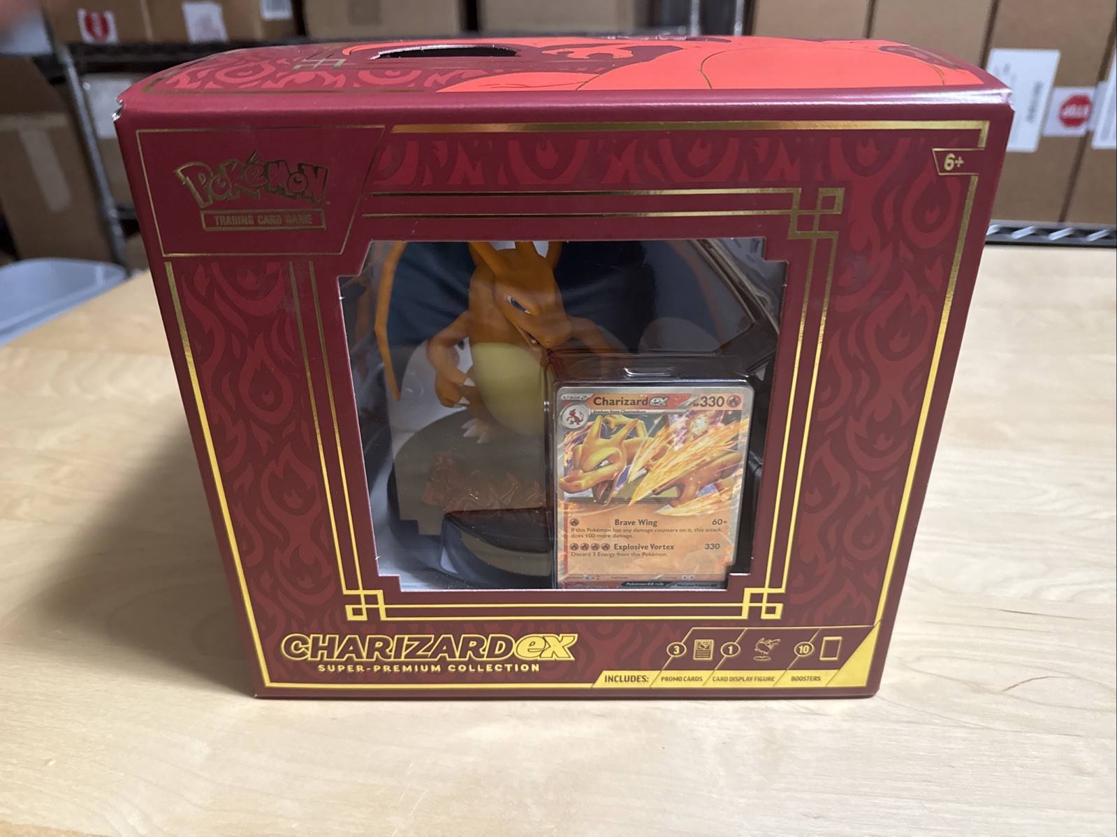 Charizard Ex Super Premium Collection Box Pokemon Promo trading card — raw and PSA graded price guide