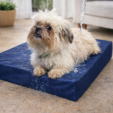Waterproof Dog Bed Heavy Duty Hardwearing Puppy Pet Crate Cosy Mattress Cushion