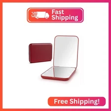 Kintion Pocket Mirror, 1X/3X Magnification LED Compact Travel Makeup Mirror with