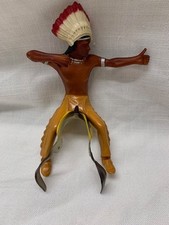 Vintage 1950's Brave Eagle Indian Hartland Plastics Rider Figure