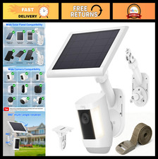 Universal Wall Mount for Camera Solar Panel - 2-in-1 Compatible with Ring, Bli