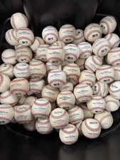 Lot Of 32 Used Rawlings Official Minor League Baseballs