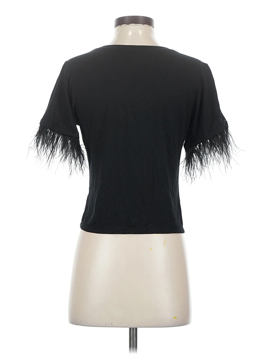 If She Loves Women Black Short Sleeve T-Shirt S View 2