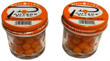 Pautzke Balls O' Fire Orange Deluxe Salmon Eggs Trout Bait 2 (1 Ounce Jars)