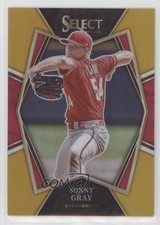 2022 Panini Select Premier Level Gold Prizm 5/10 Sonny Gray #175 12mg