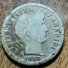 1898-O Barber Liberty Head Dime Great Condition 90% silver Actual coin FI 3-2