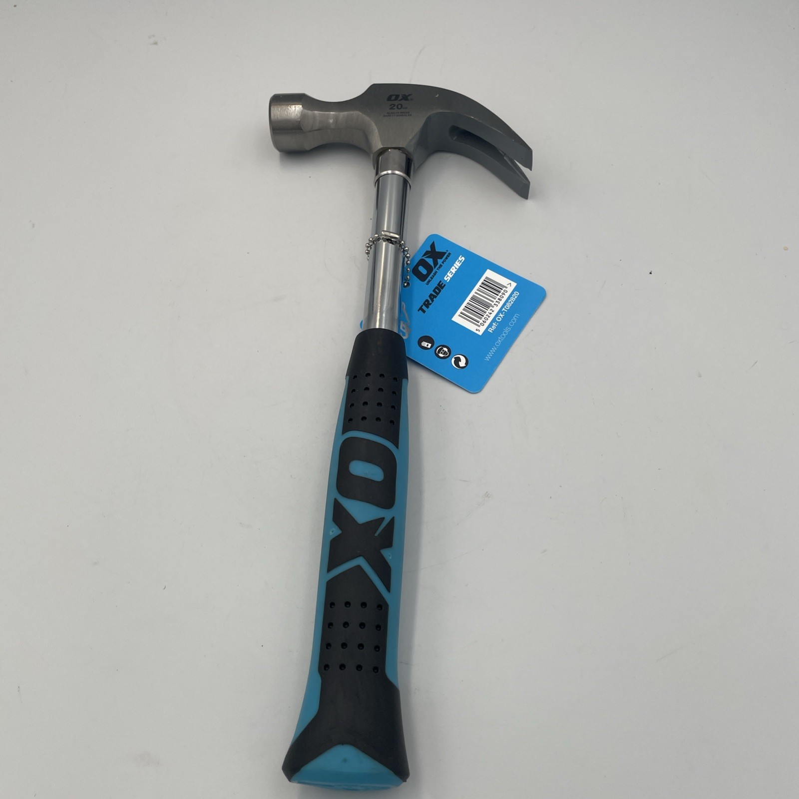 Ox Tools T082820 Trade Claw Hammer | 20oz | Trade Quality | Textured Grip - Image 2