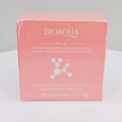 Bioaqua Niacinamide Collagen Glossy Moisturizing Eye Mask 80pcs 100g BQY97927