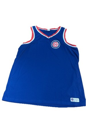 Chicago Cubs Official Bleacher Bums Budweiser Blue Tank-Top Sz Men s XL Shirt L3