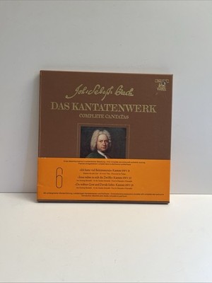 Vtg BACH Complete Cantatas Vol.6 - Telefunken Xlnt!!! | eBay