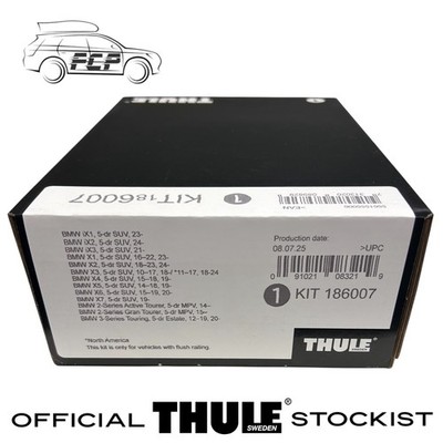 Thule Evo Flush Rail Fitting Kit 186007 Fits BMW X1, X2, X3, X4, X5, X6, X7, iX1