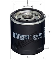 Hengst Filter H344W ÖLfilter FüR Cadillac,Chevrolet,Opel,Vauxhall