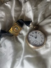 Elgin B.W. Raymond Grade 455 16 Size Railroad Grade Pocket Watch ca. 1920