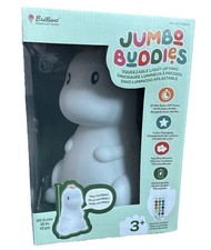 Jumbo Buddies Squeezable Lamp Dino Dinosaur Dimmable Nursery Kid Night Light 12"