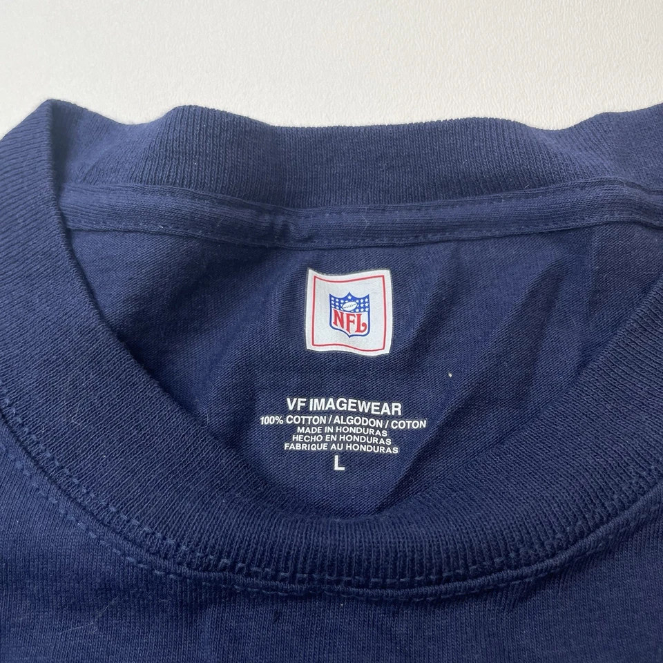 VTG Y2K VF Imagewear NFL Denver Broncos Tee Shirt Mens Sz L Mile High Magic - Image 2 of 4