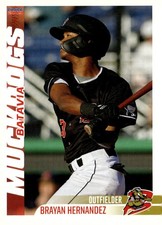 2019 Choice Batavia Muckdogs #12 Brayan Hernandez