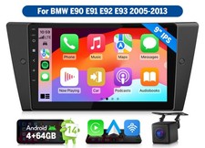 Für BMW 3er E90 E91 E92 E93 CarPlay Android Auto 14 Autoradio 4+64G GPS NAVI DSP