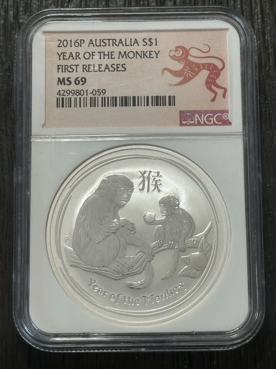 2016 Year of the Monkey Silver Bullion Coins for sale | eBay