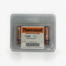 Thermacut 020415-UR T-0382 Electrode, N2/ArH2, 100A, 200A, (Pack of 5 pcs)