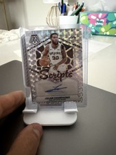 2024-25 Panini Mosaic Julian Champagnie NBA Scripts Auto