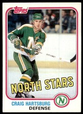 1981-82 Topps Craig Hartsburg Hockey Cards #106