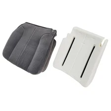  Cloth Dark Gray Driver Side Bottom Replacement Seat Cover & Driver Side Foam 