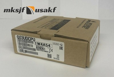 NEW MITSUBISHI Q03UDCPU UNIVERSAL Q CPU MODULE MULTI PROCESSOR CAPABILITY PLC