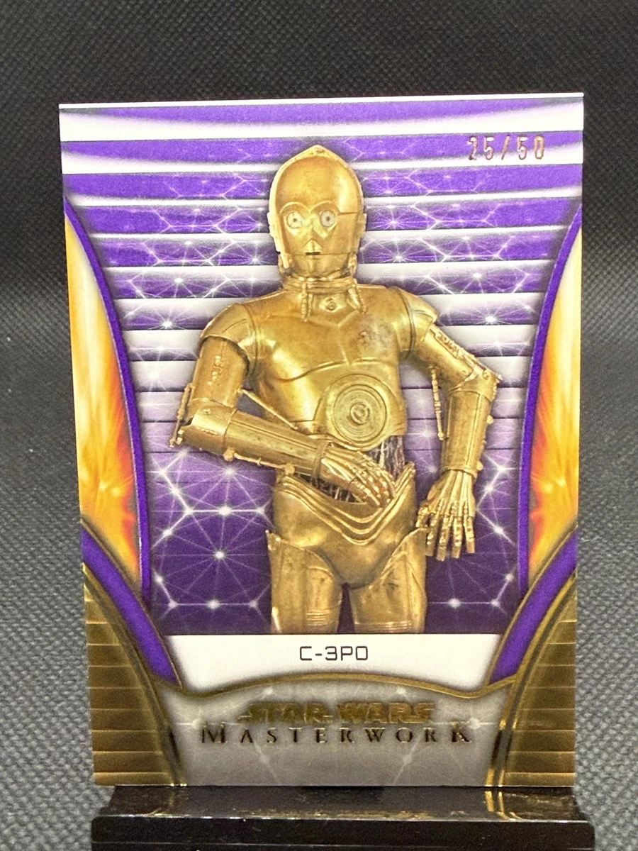 C-3PO Star Wars Masterwork Trading Cards for sale | eBay