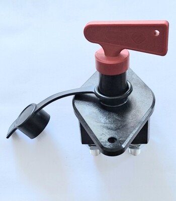 Multicar M25 Hauptschalter 12/24V - Toggle-Schalter Mit Metall-Schraubklemmen Für DIN-Schiene