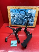 Harley Early Softail Forward Control Oem Genuine Left Right Foot Peg Mount Set