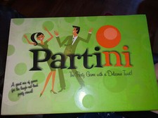 Parker Brothers Partini Board Game Complete Factory Sealed 2008 Party Fun