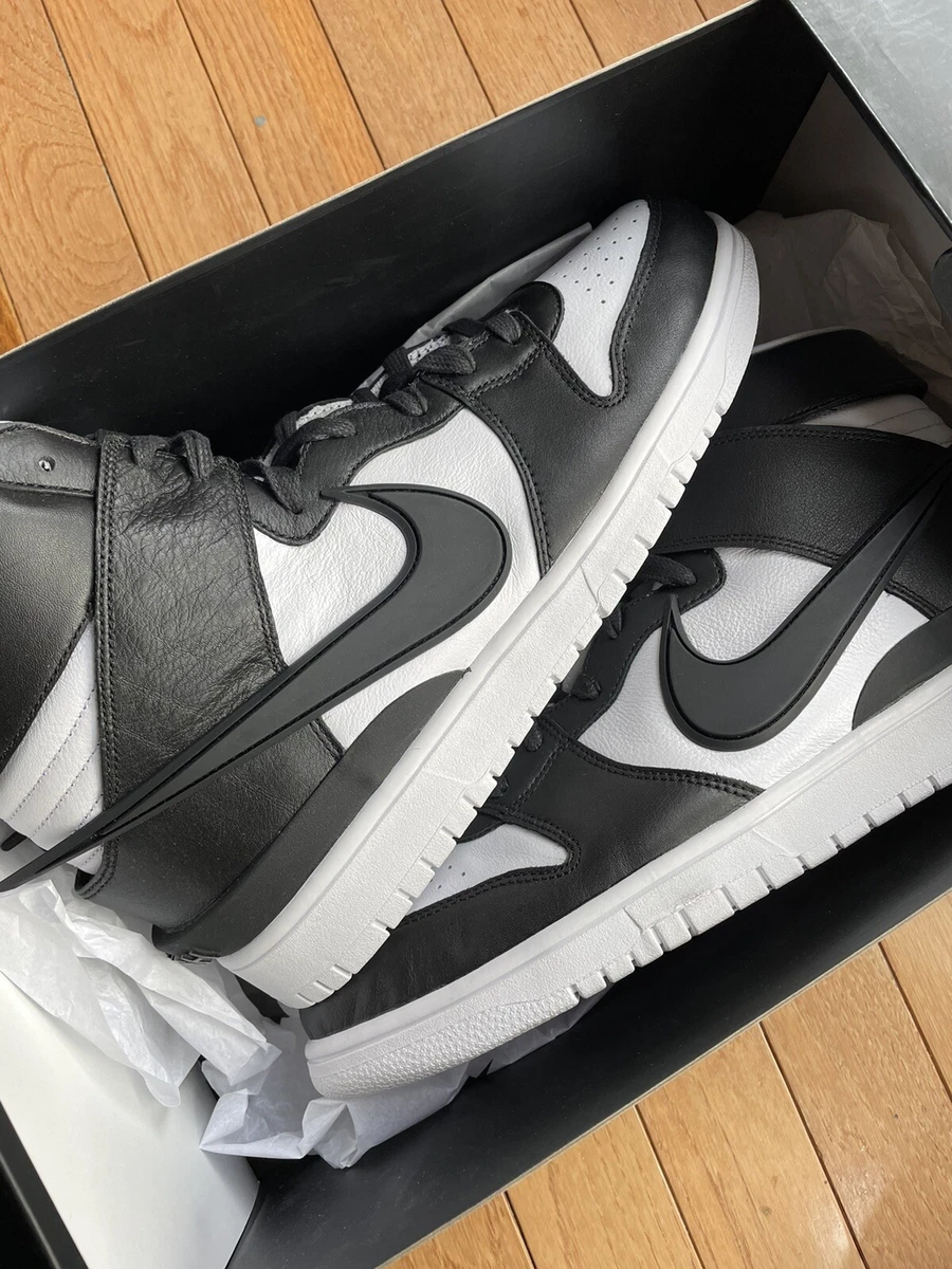 Nike Dunk High x Ambush Black White Size 12 - CU7544-001 | eBay