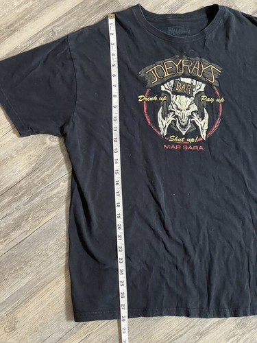 Jinx Blizzard Joeyrays Bar Shirt Adult 2XL Black StarCraft Gamer Mar Sara Drink - Picture 3 of 5