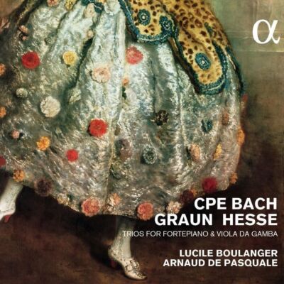 Audio Cd Trios For Fortepiano & Viola Da Gamba:  Cpe Bach, Graun, Hesse  - Lucil