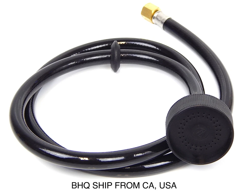 BEAUTY HEADQUARTERS SHAMPOO SPRAY HOSE FOR SHAMPOO BOWL SINK BEAUTY SALON BLACK