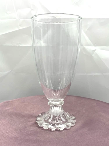 Anchor Hocking Berwick Boopie Water Goblet Glass Clear VTG Wine Set of 2