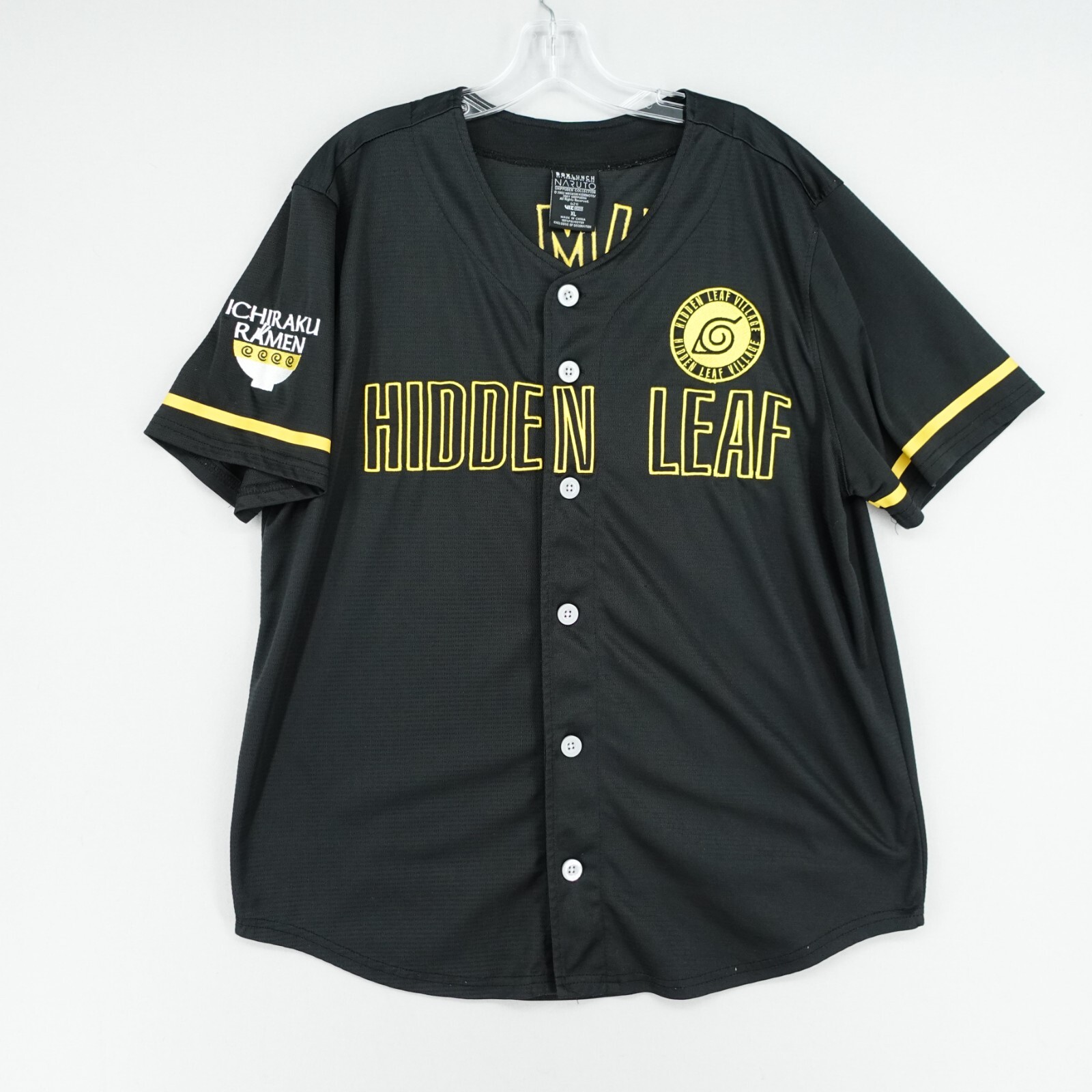 Box Lunch Naruto Shippuden Hidden Leaf Jersey XL Uzum… Gem
