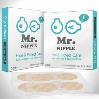 (Wholesale) Mr. Nipple Hide & Protect Care 104 pieces Nipple Cover for Men