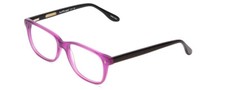 Ernest Hemingway H4617 Unisex Cateye Reading Glasses in Shiny Purple Black 56 mm