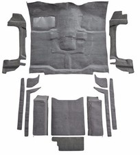ACC 87-95 JEEP WRANGLER COMPLETE CARPET FLOOR RUG SET - CHOOSE COLOR