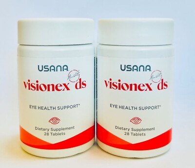 USANA Visionex  DS Advanced Eye Health 28 Tablets  (2pack)  10/2027