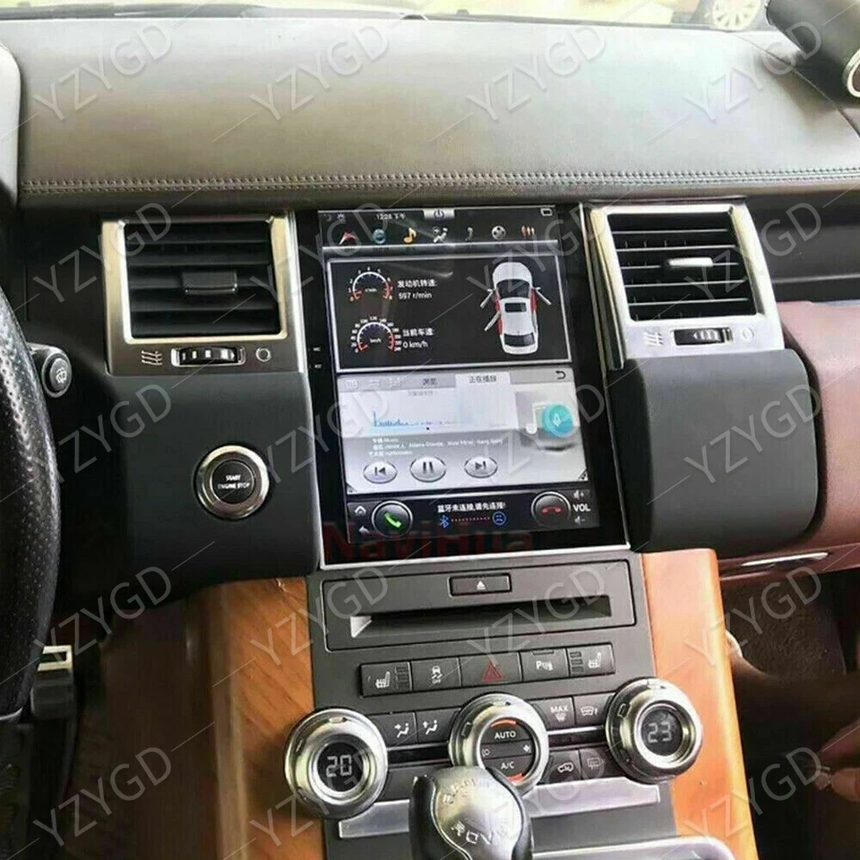 For Land Rover Range Rover Sport 2009-2012 CarPlay Car Radio GPS Stereo Screen - Image 4 of 4