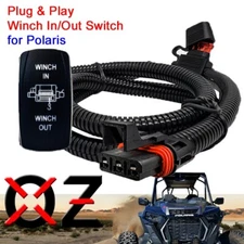 Pulse Power Bus Bar Plug Wire Kit Winch In/Out Switch Polaris RZR Pro Crew XP